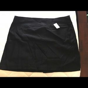 Black pencil skirt